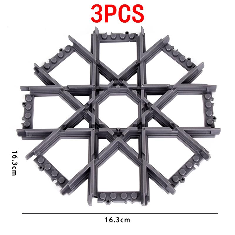 City Trains Flexible Tracks Forked Straight Curved Rails Switch Building Blocks Creative Toys for Kids Gifts