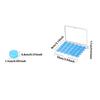 30 Pieces Moldable Silicone Earplugs Reusable with Storage Case Compact