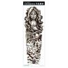 Waterproof Full Arm Tattoo Sticker - Trendy Floral Design