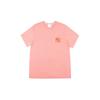 MLB Small Logo Embroidered Sports Short Sleeve T-Shirt Unisex Tops Pink 31TSCD931-50P