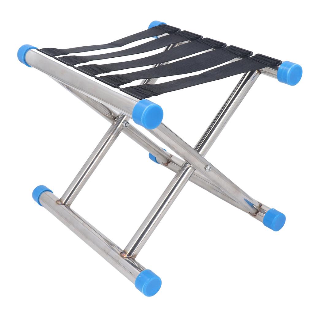 Folding Stool Outdoor Portable Heavu Duty 60kg Loading Capacity Camping Stool Seat for Fishing Type