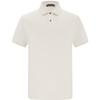 EMZ Ordos Men's Mulberry Silk Blend Anti-bacterial Polo Shirt