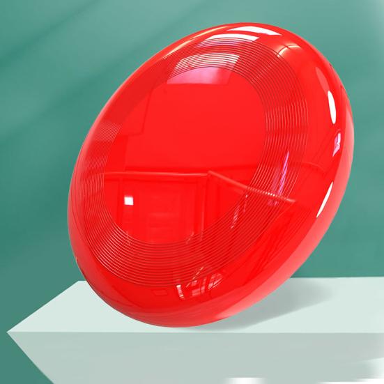 Flying Disc Durable Easy To Grip Non-slip Edge Portable Smooth Wear Resistant Round Summer Outdoor Sports Camping Throw Disc for Backyard