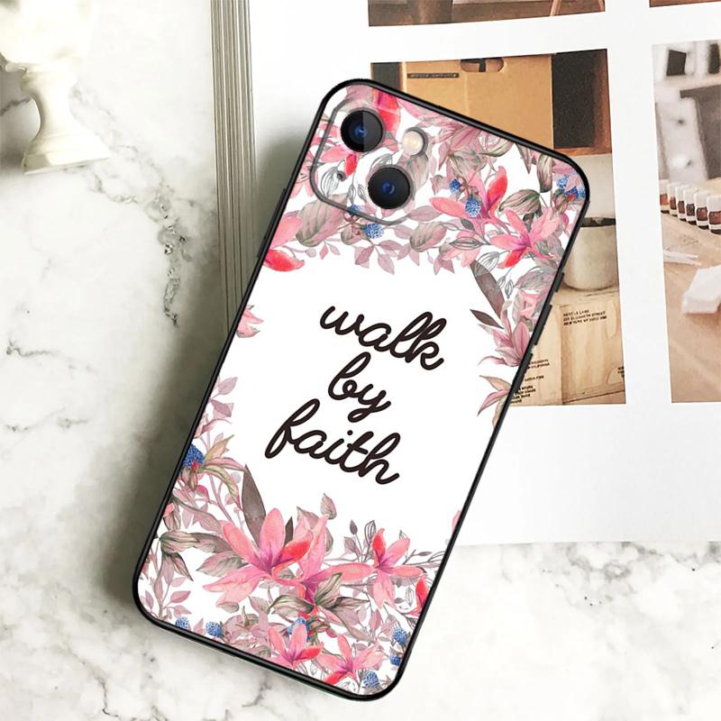 Bible Verse Phone Case For iPhone 17 16 15 14 12 11 13 Pro Max Plus 12 13 Mini 16e 17 Air Cover Coque