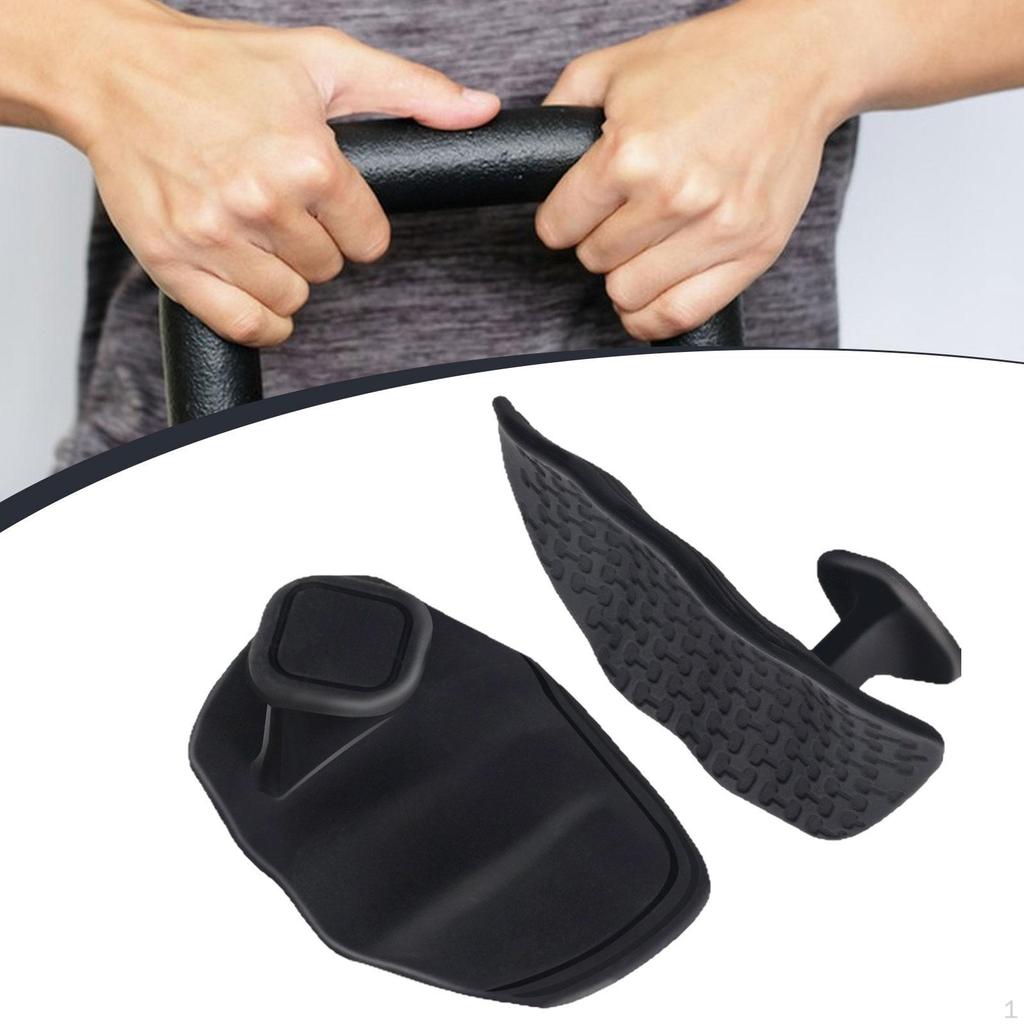 2 Pieces Gym Grips for Weight Lifting Barbell Bar Pads Nonslip Practical Hand Men Women