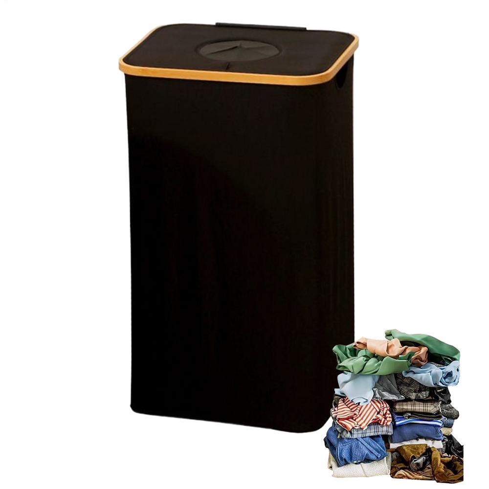 Складная корзина для грязного белья сумка-сборщик пустых бутылок с крышкой мешок для сбора и переработки бутылок для квартиры детской комнаты шкафа общежития 6600₽