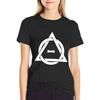 PD (ytb) Theta-Delta Therian Symbol WHITE T-shirt Summer Clothes Tops Women's Clothing