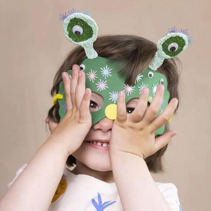 Kit créatif pour activités manuelles - Monstres - Multicolores - 300 pcs