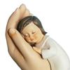 Baby Figurine Sculpture Cute Tabletop Ornament Decorative Statue for Bedroom Centerpiece Entrance