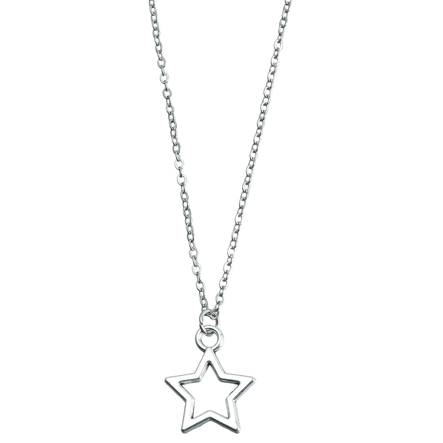 

Stylish hollow three five-pointed star earrings, earrings, small and fresh ear hook earrings with personality