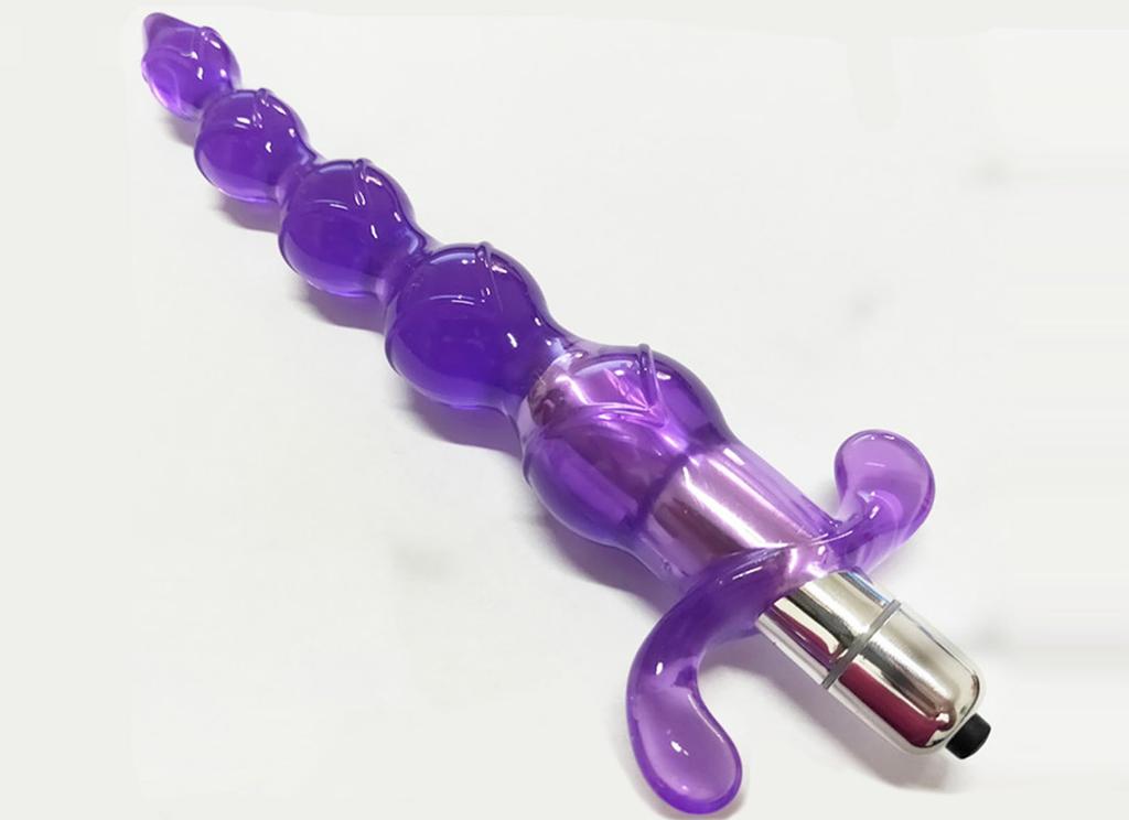 Ifukens Anal Anal Anal Electric Dildo with Anal Thin Anal Plug for Anal Purple Anal Adult Toy for Prostate Anal Silicone Plug for Women Beads, Plug,