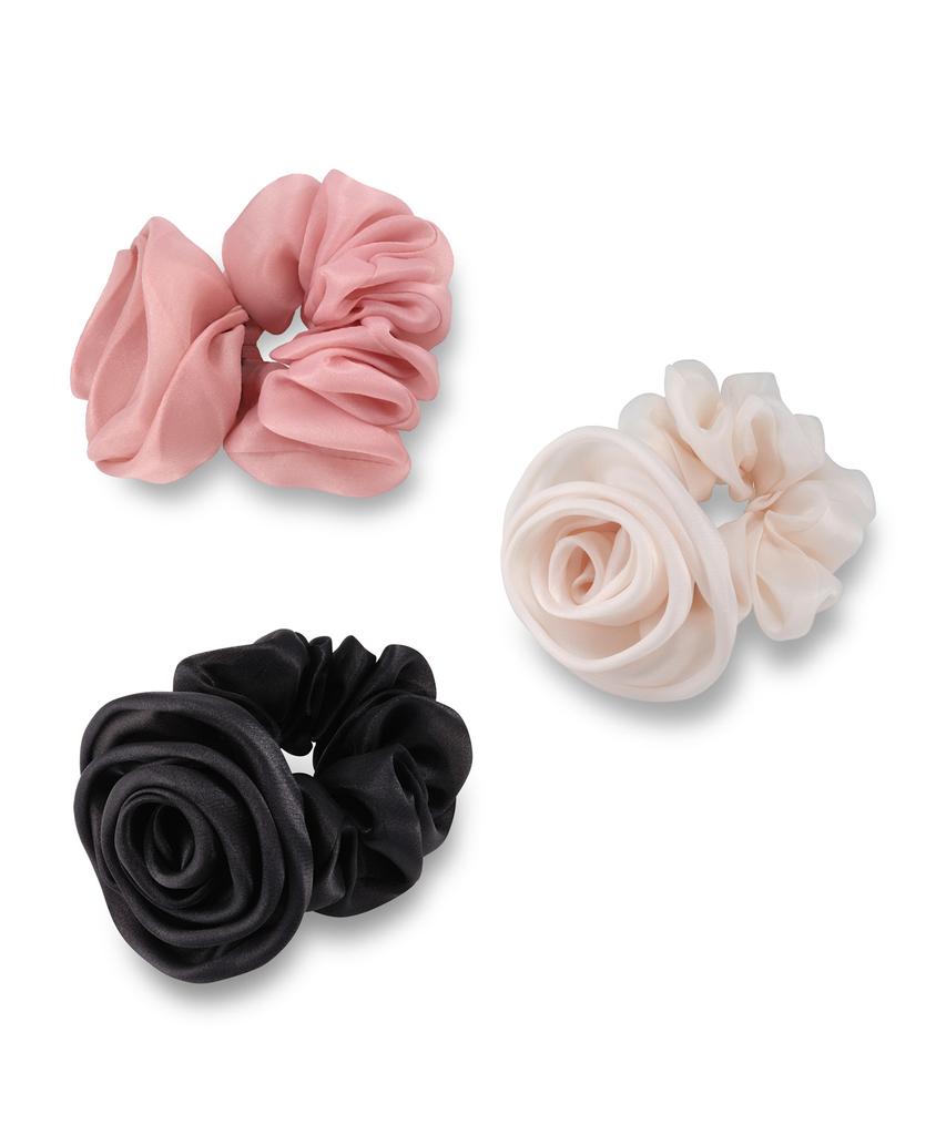Ellejewelry Lovely Rose Hair Scrunchie Elsc012