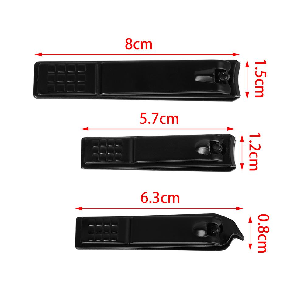 Portable Slope Flat Shape Finger Toe Pedicure Nail Clipper Cutter Nail Care Nail Trimmer