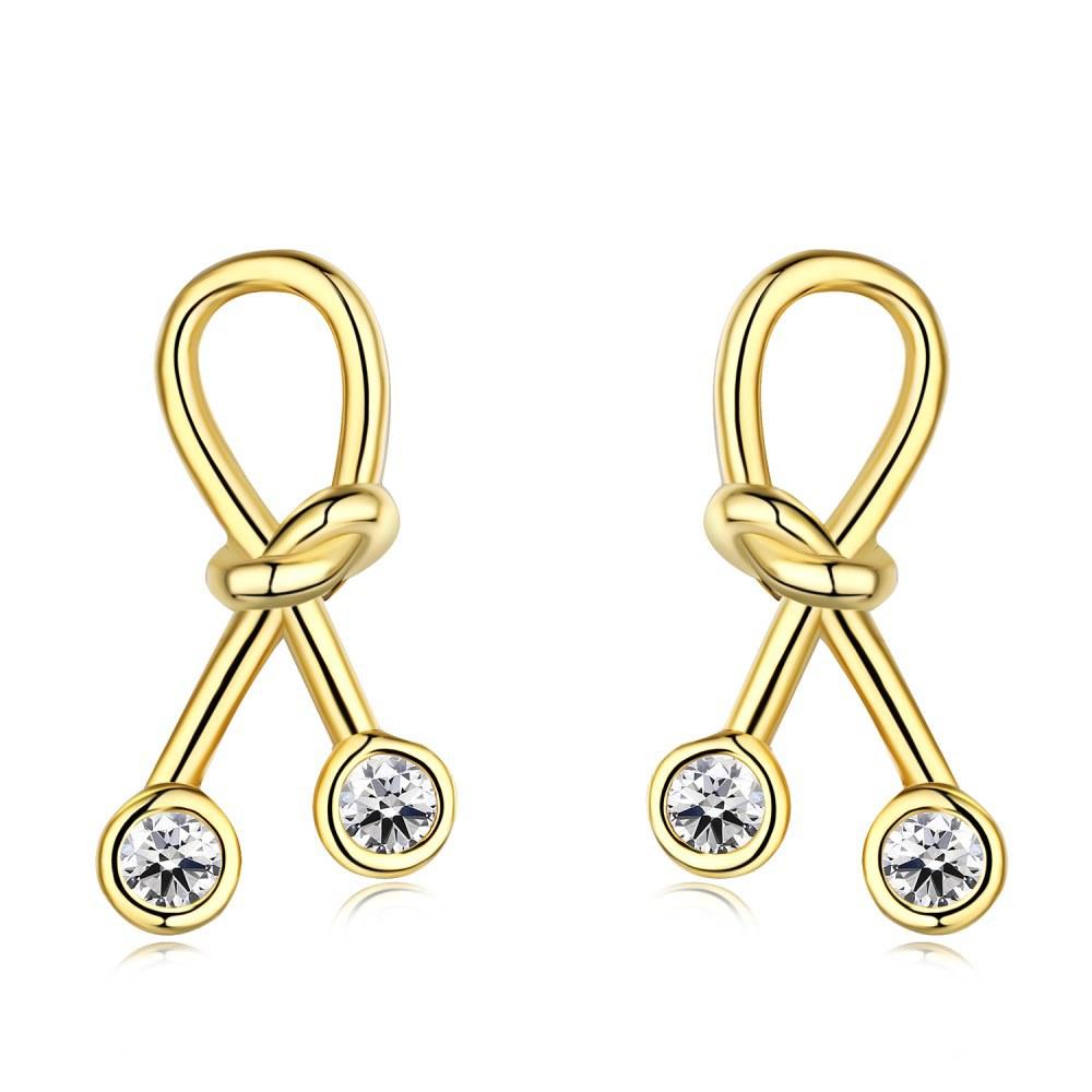 

Танциз стерлингового серебра 925 пробы циркон серьги серьги-капли для женщин подарки на свадьбу золотой