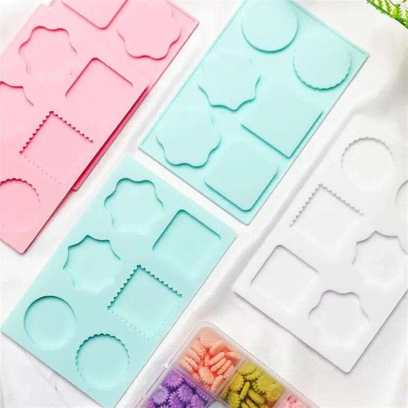 Wax Seal Stamp Silicone Mould Pad Multiple Sizes Sealing Wax Mold Mat Sealing Fix Shapes Envelope Invitation DIY Shape Tool