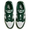 Nike Dunk Anti Slip Wear Resistant Low Top Skateboard Shoes Women's White Green