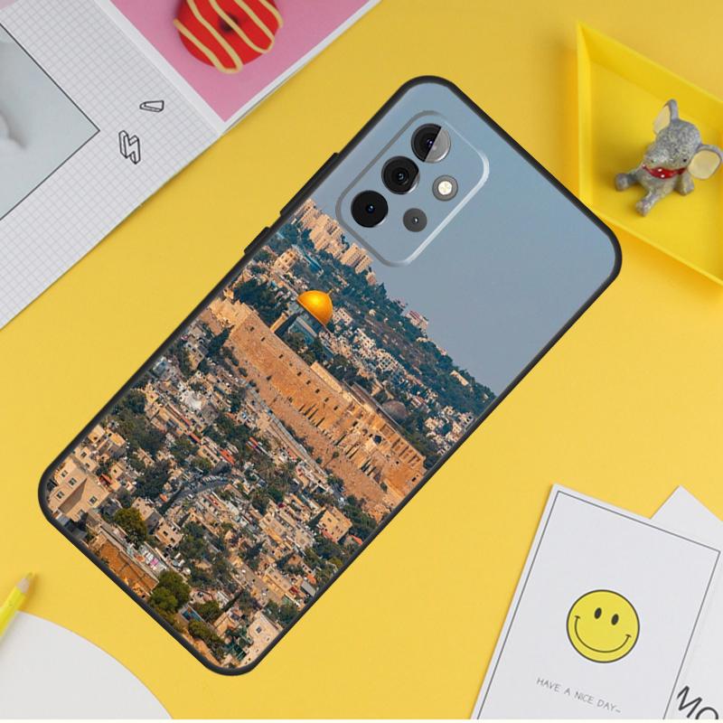 Jerusalem Dome of the Rock Case For Samsung Galaxy A16 A26 A36 A56 A06 A55 A35 A15 A53 A32 A52 A33 A13 A14 A34 A54 A17