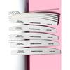 10-Piece Half Moon Nail File, Nail Polishing Tool