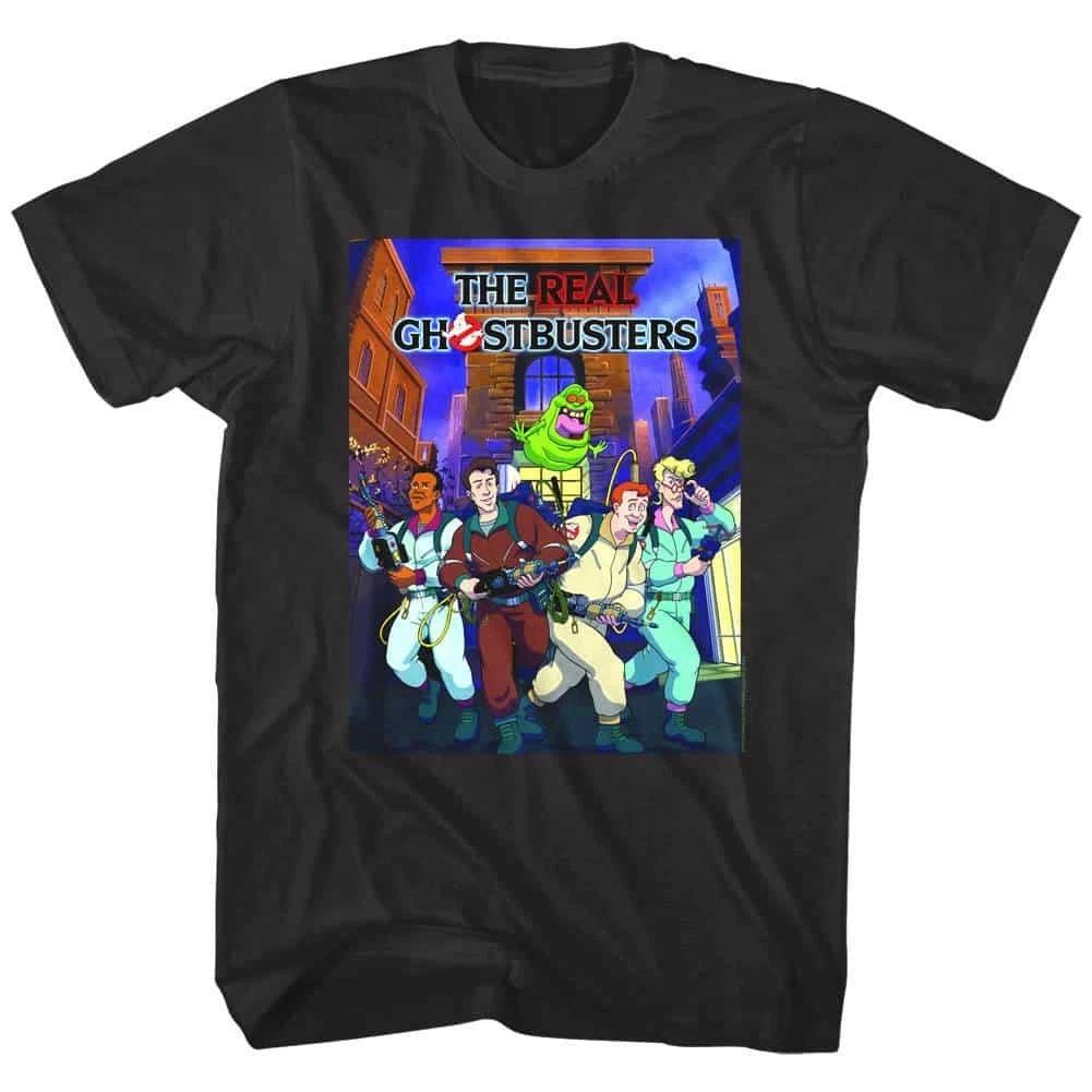Ghostbusters Firehouse Squad Men s T Shirt S