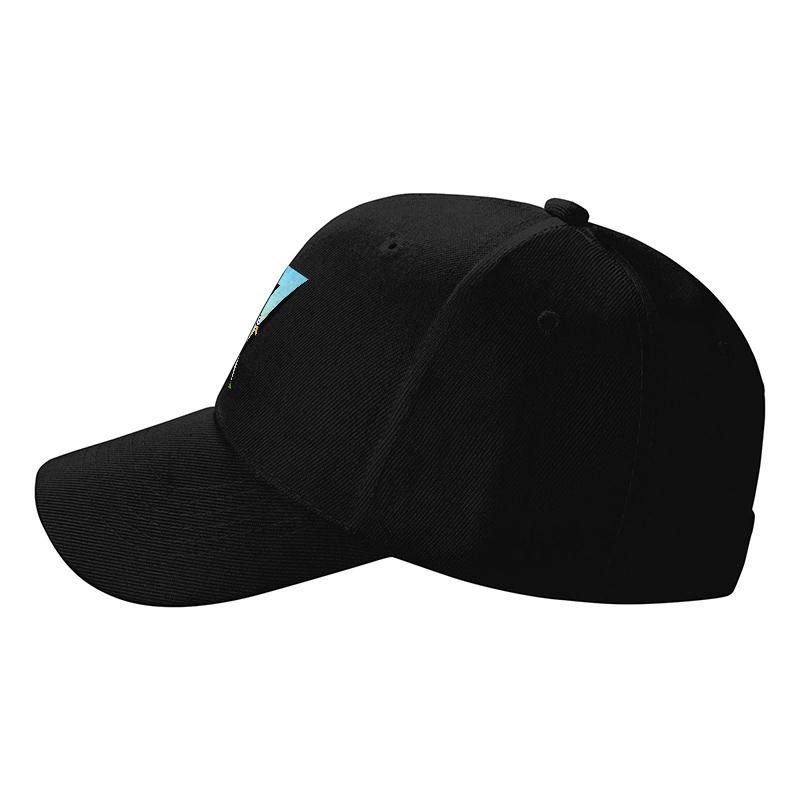 Z Number Seven Football Player Design Black Baseball Cap with Dynamic Sport Graphic and Bold Style for Fans and Casual Wear