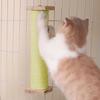 Sisal Cat Scratcher Pole Wear-resistant Non-Shedding Cat Scratching Column Vertical Non-Debris Cat Claw Grinding Toys