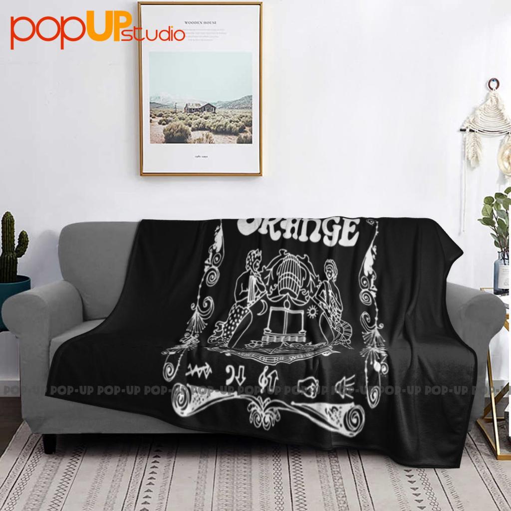 Orange Amplifiers Whiskey Crest Choose Your Ultra-Soft Blanket Quilt Winter Sofa Cover Bed Covers