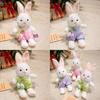 Plush Bunny Toy With Short Pile Fabric For Kids And Giftgiving