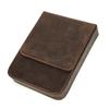 Luxury Genuine Leather 6 Slots Pen Case With Removable Pen Tray Holder Pencil Case Office School Supplies Pouch Creative Gift