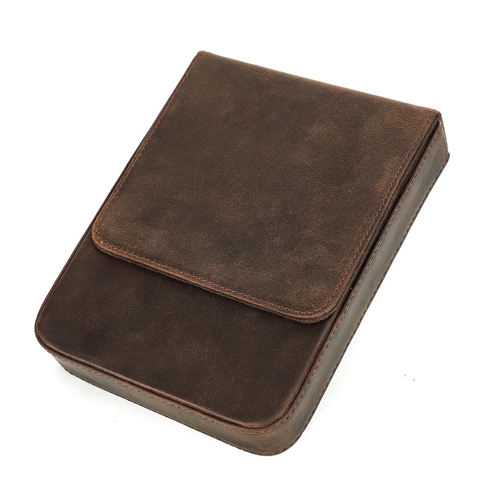 Luxury Genuine Leather 6 Slots Pen