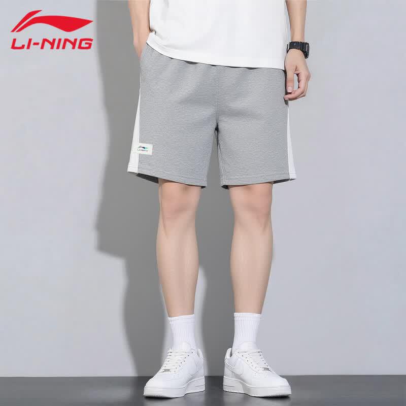 Мужские дышащие быстросохнущие летние спортивные шорты Li-Ning M