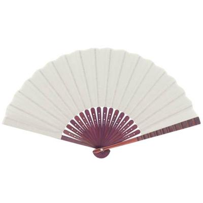 Ripple Onishi Kensei Sales Linen Cooling Japanese Summer Fan, 23cm, Fan, Pattern, Use, Gray, Approx. 23cm, S24-AM02