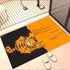 Garfield Print Rug, Washable Floor Carpet, For Entryway Dorm Laundry Room Office Study, Home Decor Birthday Christmas Gift