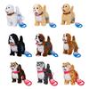 Yousheng Electric Plush Dog Toy with Leash Licking Tongue Walking Puppy Plushie with Touch Sensing Lifelike Sounds Toddlers Interactive Simulation