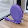 Waterproof Silicone Round Coin Purse - Earphone, Cable & Lipstick Storage Bag with Portable Zipper Key Holder