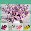 Deslumbrante Flor de Ameixeira em Flor Artificial de Seda de 43cm Para Decoração de Casa Elegante