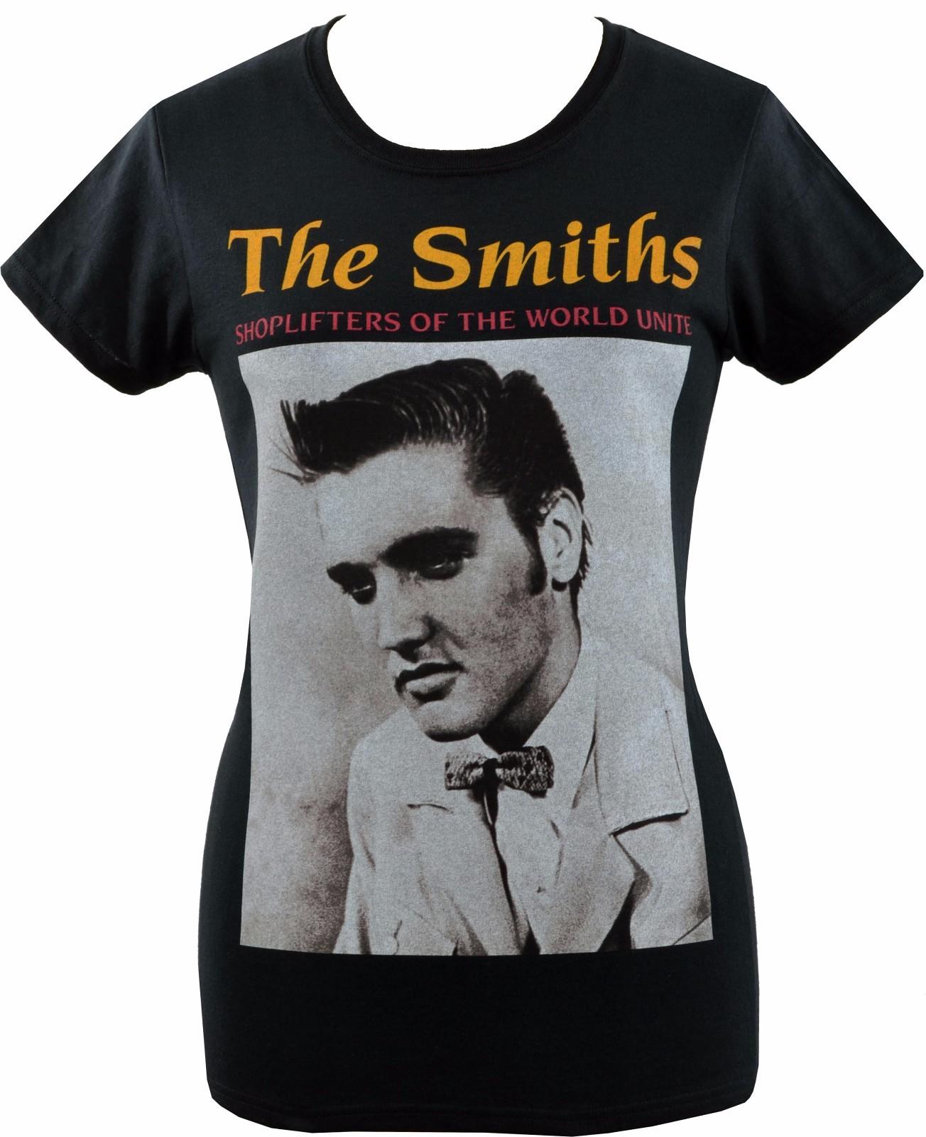 The Smiths Womens T-Shirt Shoplifters Elvis Morrissey XS-5XL M