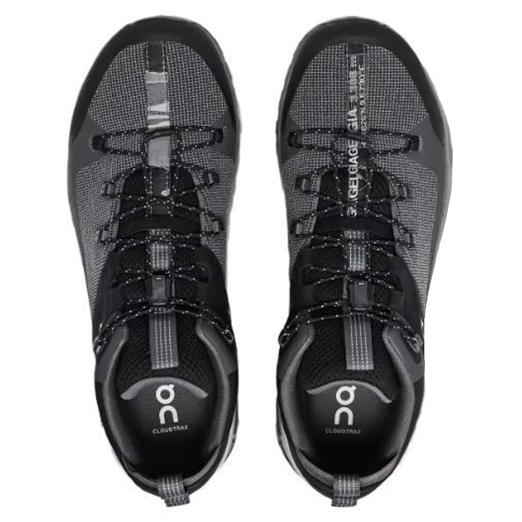 On Cloudtrax N-Slip Odolné Prodyšné Kotníkové Outdoorové Funkční Boty Pánské Boty Černá 53.98589