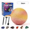 Handmade Archaeological Dig Eight-Planet Gemstone Bracelet Educational Toy