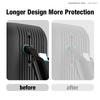 Silicone Case for Anker Zolo 25000mAh 165W Power Bank Portable Charger Protective Case Travel Carrying Case TF/SIM Storage Bag