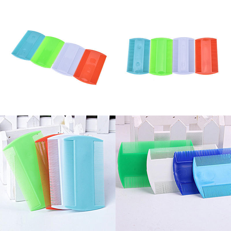 Durable Double Sided Nit Combs For Head Lice Dectection Comb Kids Pet Flea
