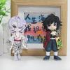 Raumdekorationen Kimetsu no Yaiba Figur Kamado Tanjirou Actionfigur Agatsuma Zenitsu Nezuko Krieger PVC Modell Spielzeug