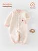 A-Class Padded Warm Baby Romper: Long-Sleeved Winter Crawling Suit for Infants and Toddlers.