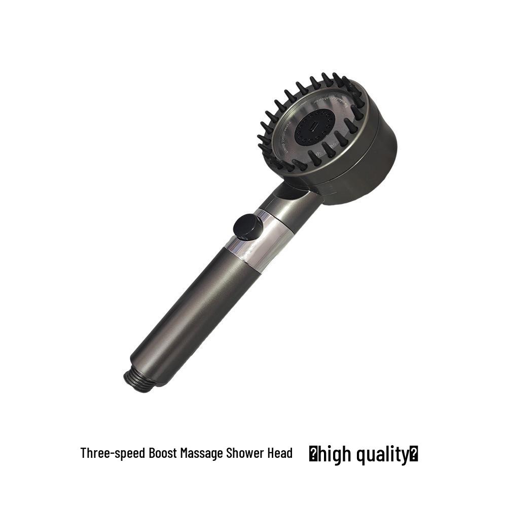 

Немецкая душевая лейка-бустер со сверхвысоким давлением и большим отверстием для выхода воды для спа-массажа