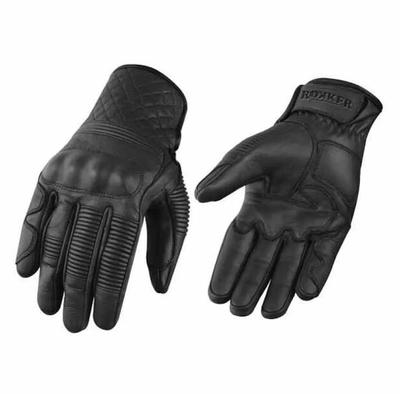 Rokker Tucson Leather Motorcycle Gloves