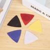 10 Pieces Guitar Picks Plectrums Plastic Picks Set Multicolor for Triangle Plect