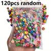 120/240pcs Mini Cartoon Rubber Fruit Animal Cake Shape Cute Erasers Stationery Praise Kids Gifts School Office Supplies JXB