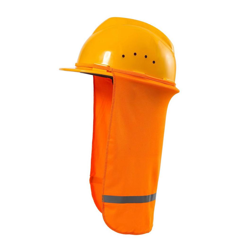 Breathable Construction Helmet Sun Shield Neck Protector 36cm Length for Outdoor Safety Hard Hat Accessories