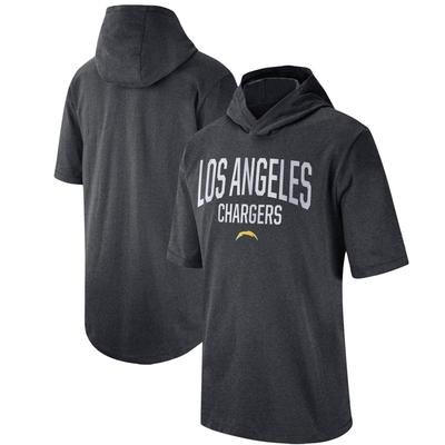 Men's NFL Rugby Hooded T-Shirt Short Sleeve European and American Size Printed T-Shirt