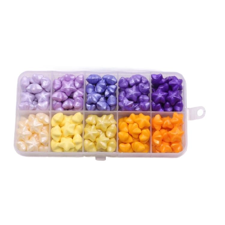 Colorgul Wax Seal Beads Set With Vintaged Star Shape For Handmade Invitations Envelopes Journals Gift Wrapping