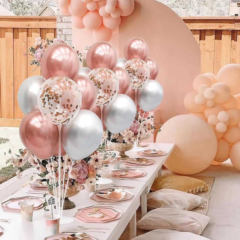 1/3pc Birthday Balloon Stand Kit With Base And Pole 70/130/160cm DIY Balloons Holder Wedding Birthday Graduation Party Decor
